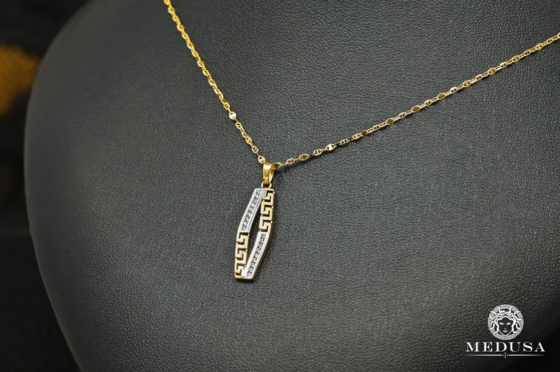 10K Gold Necklace | Women&#39;s Necklace Flimsy X12 Yellow Gold