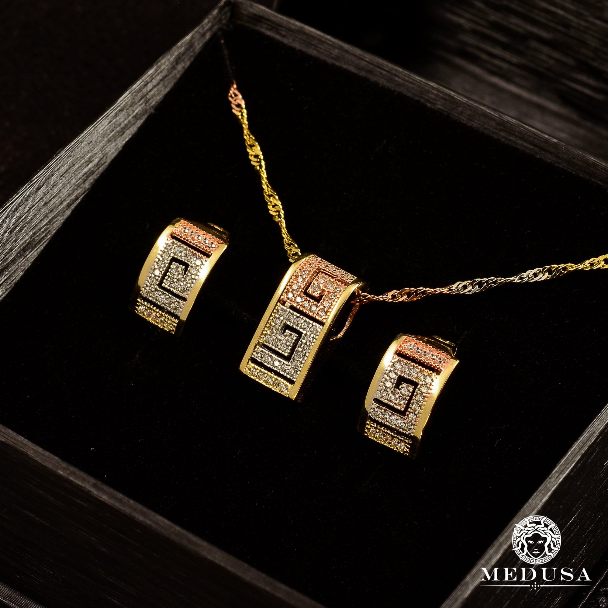 Collier en Or 10K | Collier Femme Flimsy X2