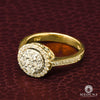 10K Gold Diamond Ring | Women&#39;s Ring Glass D4 - Diamond