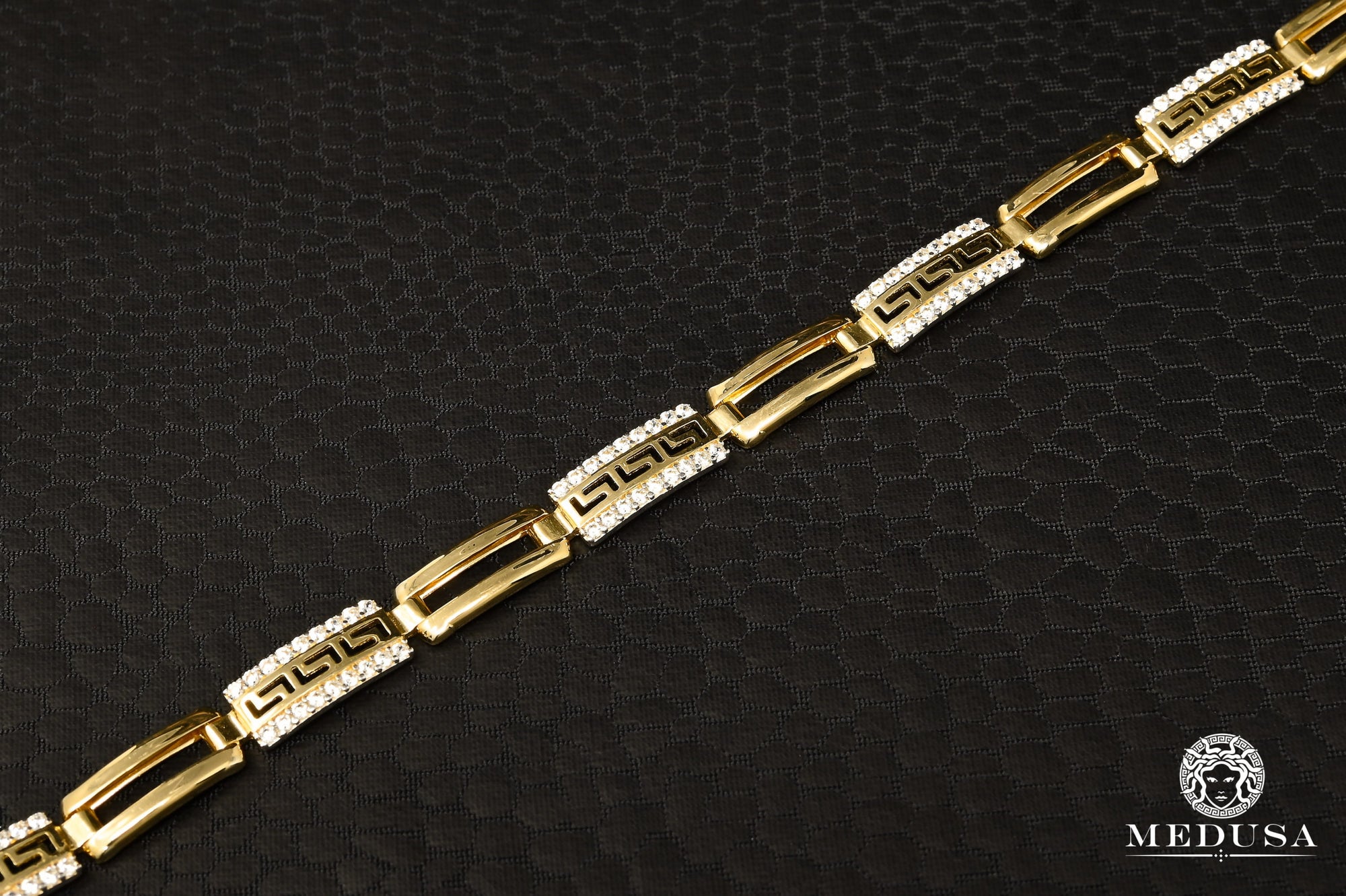 Bracelet en Or 10K | Bracelet Femme Gorgeous F18 Or Jaune