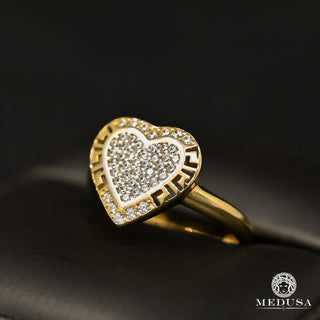 Heart F9  - Yellow Gold