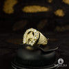 10K Gold Ring | Men&#39;s Ring Horse H1 Yellow Gold