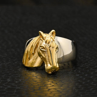 Horse H5  - Yellow Gold
