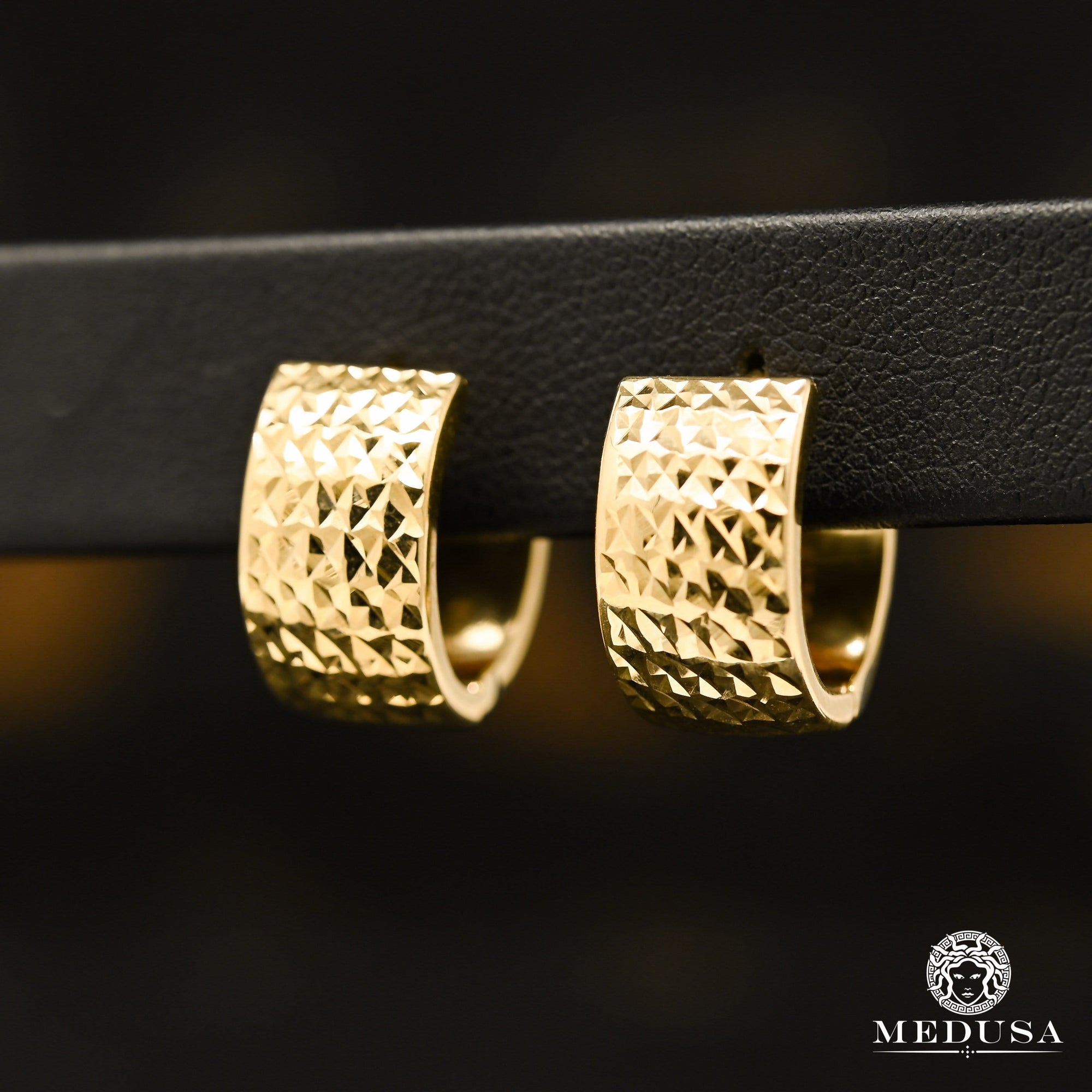 Huggies en Or 10K | Boucles d’Oreilles Huggies F12 Or Jaune