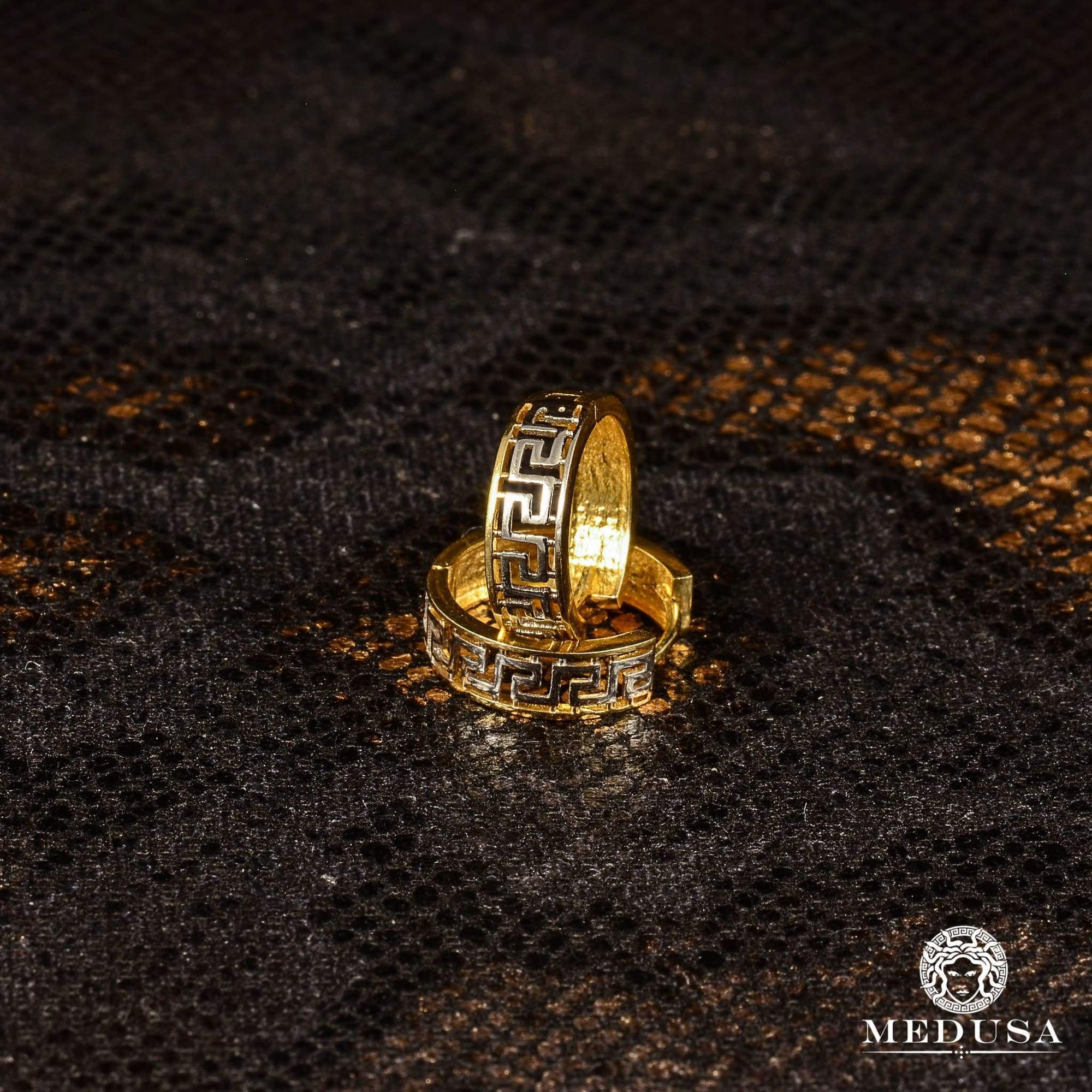 Huggies en Or 10K | Boucles d’Oreilles Huggies F3 Or 2 Tons