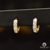 10K Gold Huggies | Huggies Earrings F32 Yellow Gold / 13mm