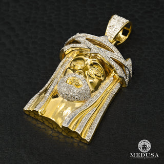 Jesus D6 - Diamond  - Gold 2 Tones