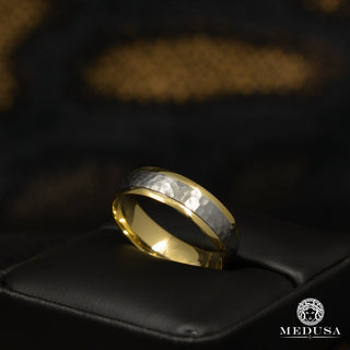 H6 Two-Tone Ring - MED231  - 6 / Gold 2 Tones