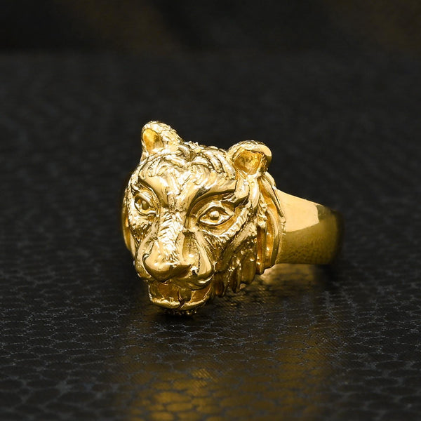 10K Gold Ring | Legacy H12 Men's Ring | Medusa Jewelry