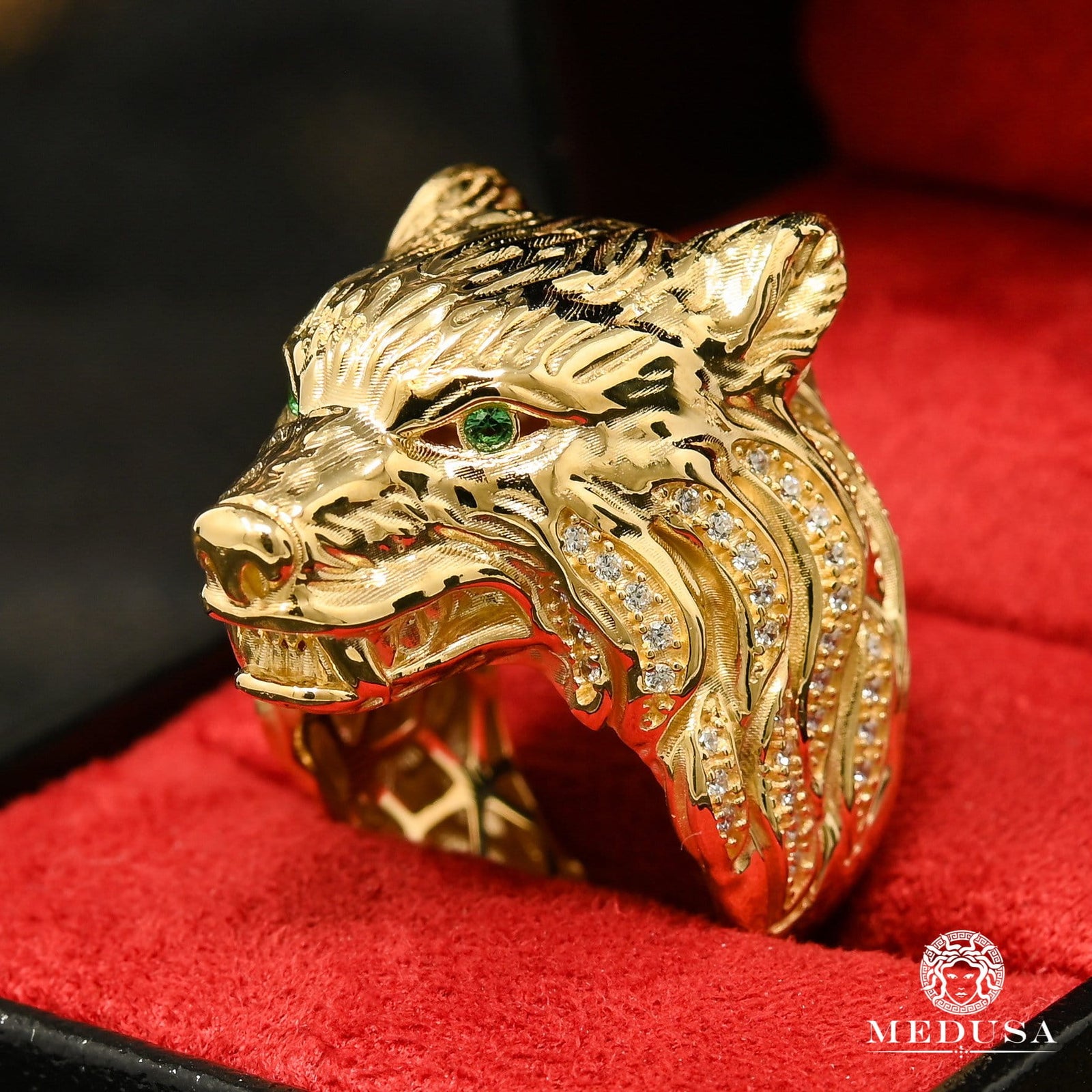 10K Gold Ring | Men's Ring Legacy H15 Yellow Gold