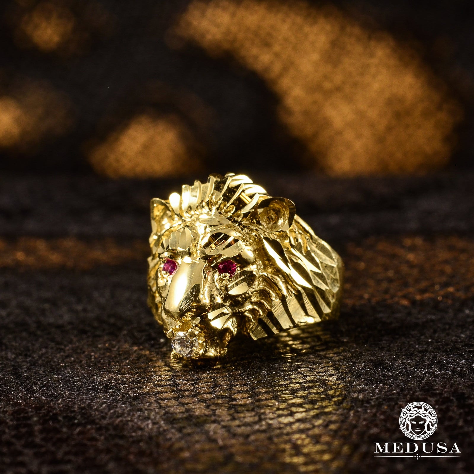 10K Gold Ring | Men's Ring Legacy H2 Yellow Gold