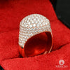 10K Gold Diamond Ring | Luxurious D6 Men&#39;s Ring - VVS