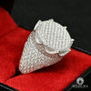 Bague à Diamants en Or 10K | Homme Luxurious D7 - VVS