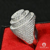10K Gold Diamond Ring | Luxurious D8 Men&#39;s Ring - VVS