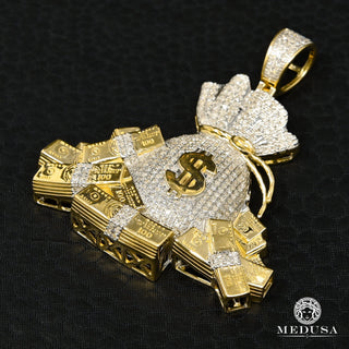 Money D3 - Diamond  - Gold 2 Tones