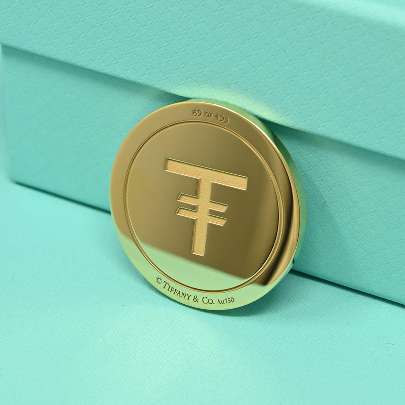 Tiffany &amp; Co | One TiffCoin 18-Karat Gold Token | Issue 69 of 499 | Tiffany &amp; Co. Yellow Gold