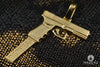 Pendentif en Or Custom | Bijoux Custom Pendentif 9mm Glock Shine