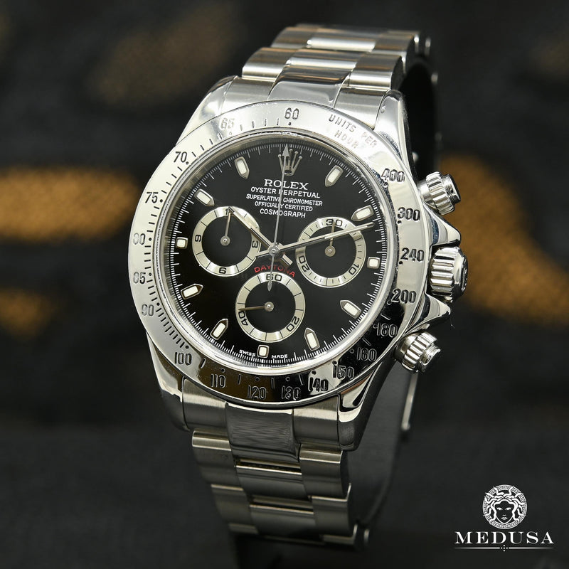 Rolex watch | Rolex Cosmograph Daytona 40mm Men&#39;s Watch - Black Stainless