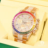Montre Rolex | Homme Cosmograph Daytona 40mm - Rainbow Iced Or Rose