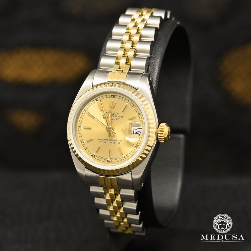 Montre Rolex | Femme Datejust 26mm - Gold Or 2 Tons