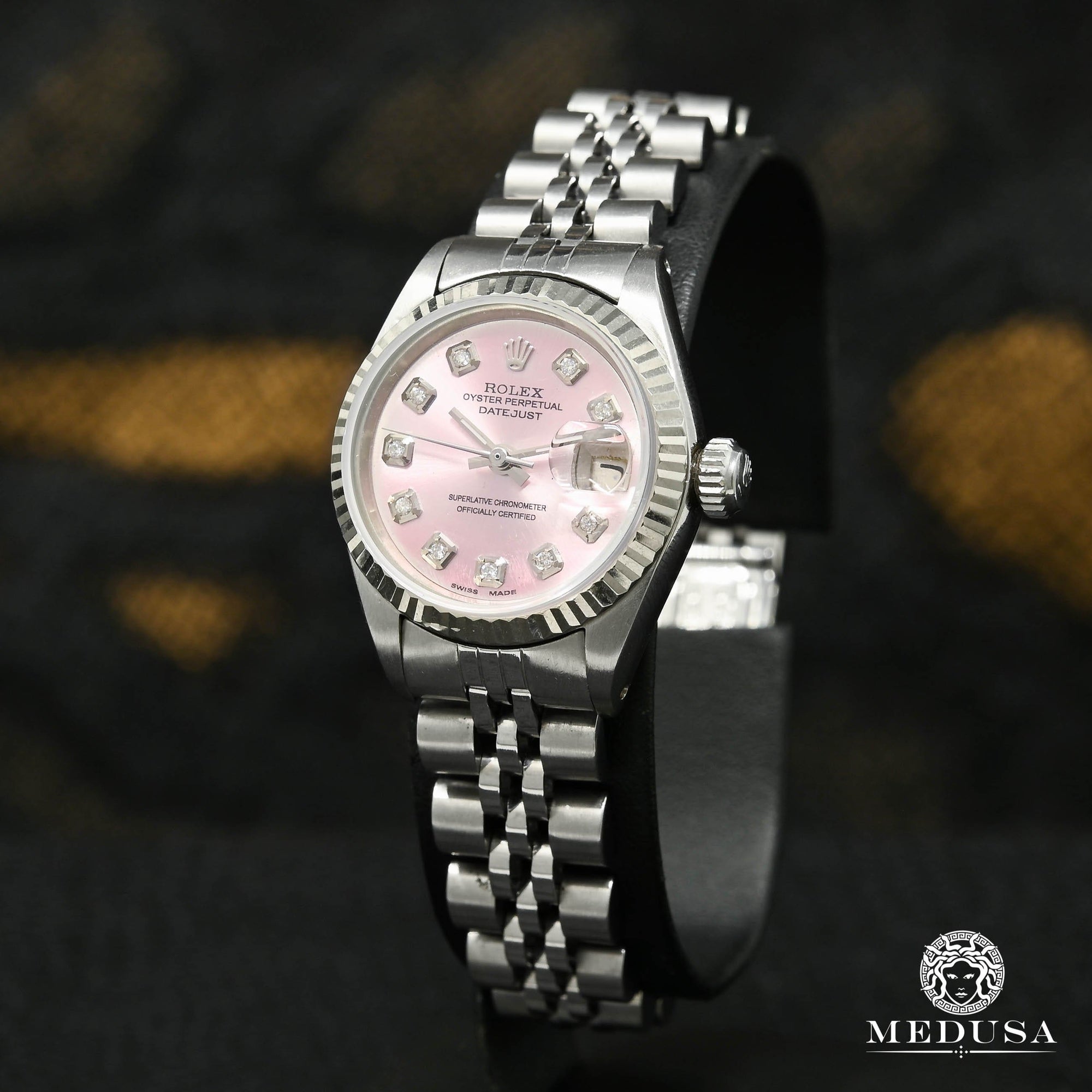 Rolex Datejust 26mm - Acero inoxidable rosa
