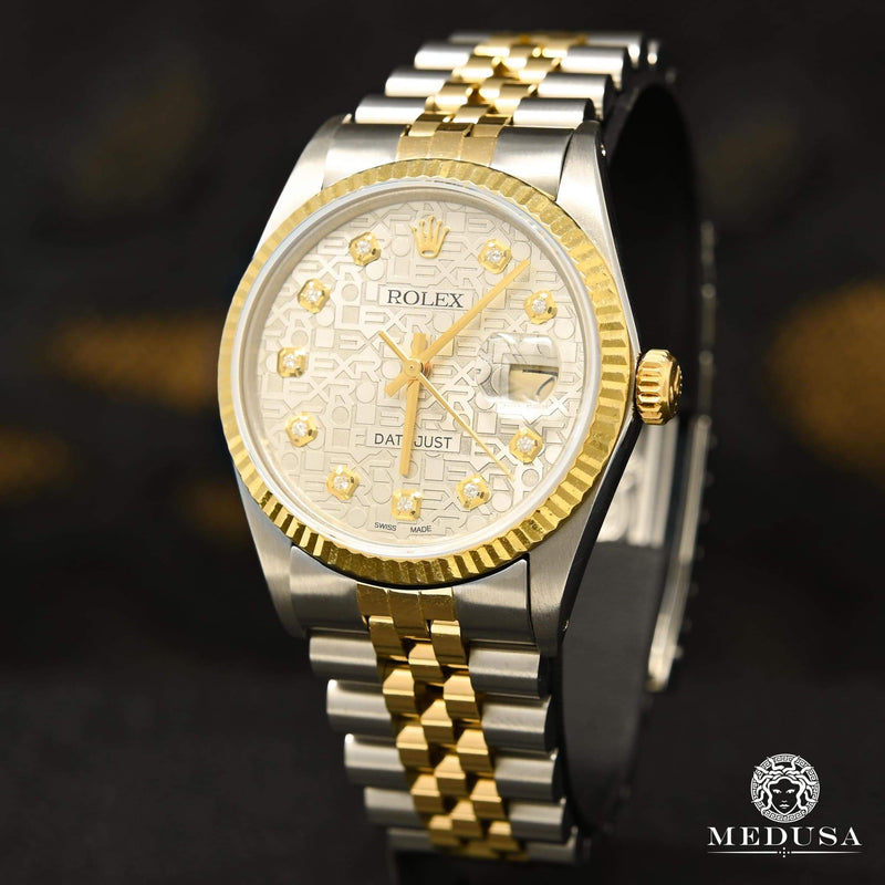 Rolex watch | Rolex Datejust Men&#39;s Watch 36mm - Silver Jubilee Gold Dial 2 Tones
