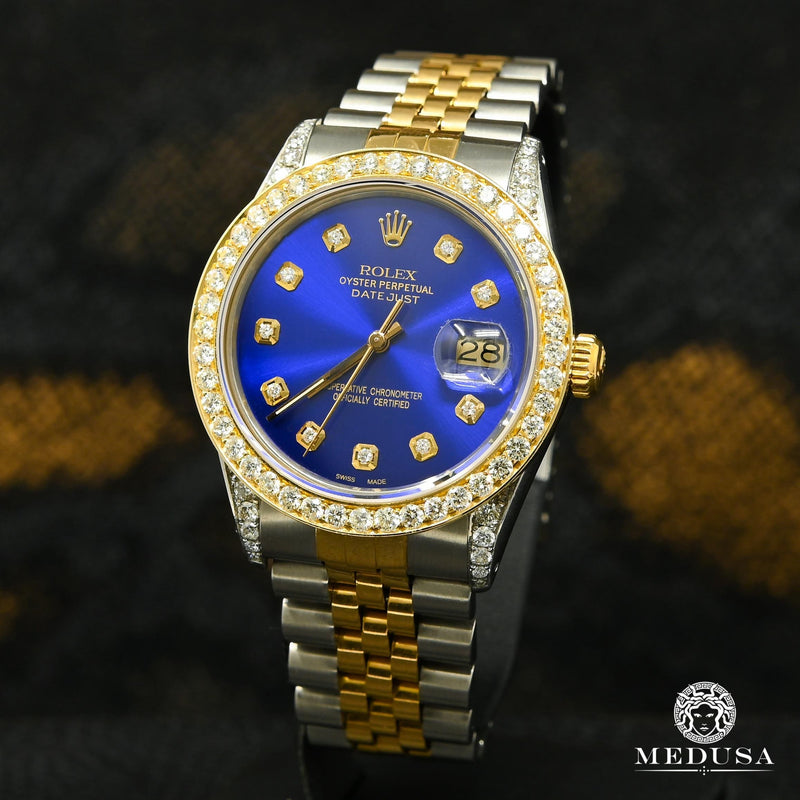Rolex watch | Rolex Datejust 36mm Men&#39;s Watch - 2 Tone Gold Blue Dial