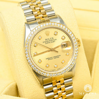 Rolex Datejust 36mm - Champagne - Or 2 Tons