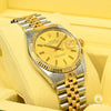 Rolex watch | Rolex Datejust Men&#39;s Watch 36mm - Champagne Stick Gold 2 Tones