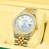 Montre Rolex | Montre Homme Rolex Datejust 36mm - Cyan ’’Mother of Pearl’’ Or 2 Tons