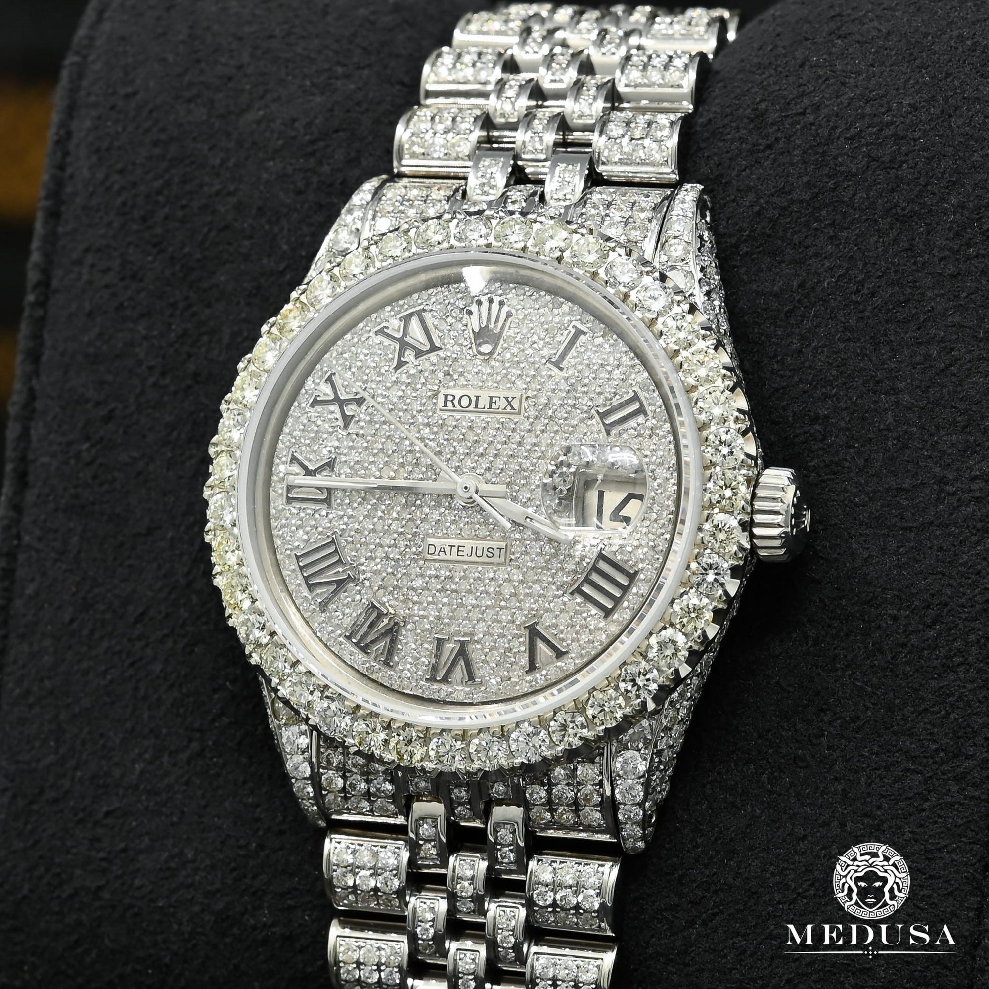 Montre Rolex | Montre Homme Rolex Datejust 36mm - Full Iced Jubilee Stainless