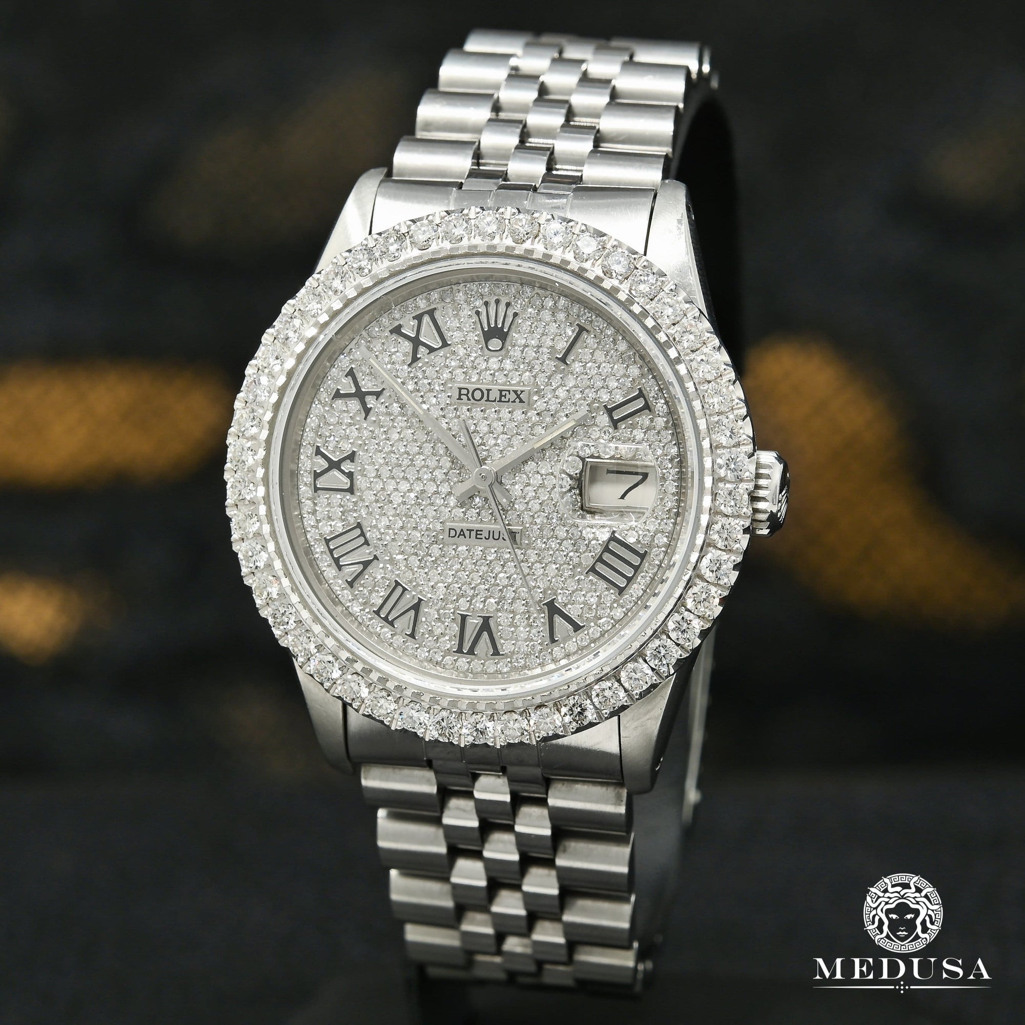 Rolex watch | Rolex Datejust Men's Watch 36mm - Iced Jubilee Stainless
