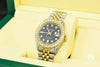 Montre Rolex | Homme Datejust 36mm - Jubilee Iced Black Or 2 Tons