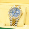 Montre Rolex | Montre Homme Rolex Datejust 36mm - Navy Iced Or 2 Tons