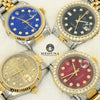 Montre Rolex | Montre Homme Rolex Datejust 36mm - Oyster Iced Red Or 2 Tons