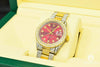 Montre Rolex | Homme Datejust 36mm - Oyster Iced Red Or 2 Tons