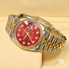 Montre Rolex | Homme Datejust 36mm - Red Vintage Or 2 Tons
