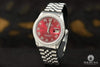 Montre Rolex | Homme Datejust 36mm - Rouge Classic Romain Iced Stainless