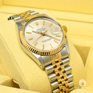 Rolex Datejust 36mm - Silver Stick  - Gold 2 Tones