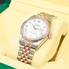 Montre Rolex | Homme Datejust 36mm - White Everose Or Rose 2 Tons