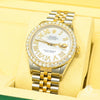Montre Rolex | Montre Homme Rolex Datejust 36mm - White ’’Mother of Pearl’’ Or 2 Tons