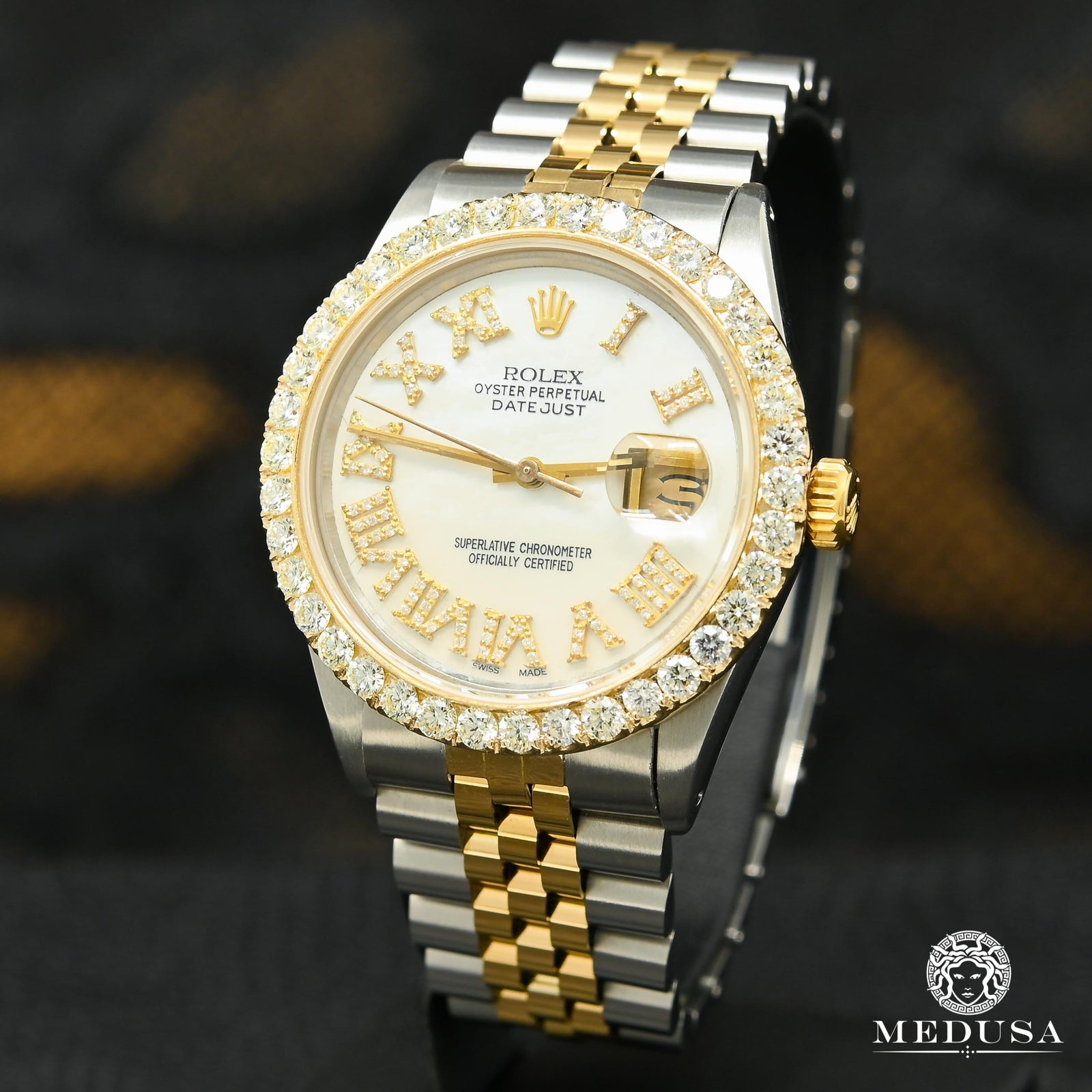 Rolex watch | Rolex Datejust 36mm Men's Watch - White ''Mother of Pearl'' Gold 2 Tones