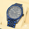 Montre Rolex | Homme Datejust 41mm - Black &amp; Blue Sapphire Or Noir