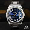 Montre Rolex | Montre Homme Rolex Datejust 41mm - Bleu Romain Stainless