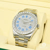 Montre Rolex | Homme Datejust 41mm - Blue Romain Iced Stainless
