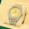 Rolex watch | Rolex Datejust 41mm Men&#39;s Watch - Champagne 2 Tones Iced Gold 2 Tones
