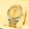 Montre Rolex | Homme Datejust 41mm - Champagne Factory Diamond Or 2 Tons