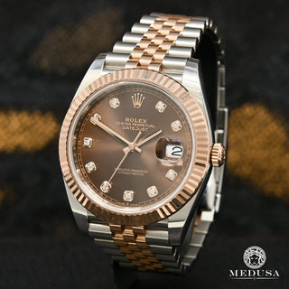 Rolex Datejust 41mm - Everose Chocolate - Or Rose 2 Tons