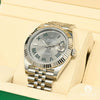 Rolex watch | Rolex Datejust Men&#39;s Watch 41mm - Fluted Jubilee Wimbledon White Gold