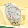 Montre Rolex | Homme Datejust 41mm - Full Honeycomb Red Stainless